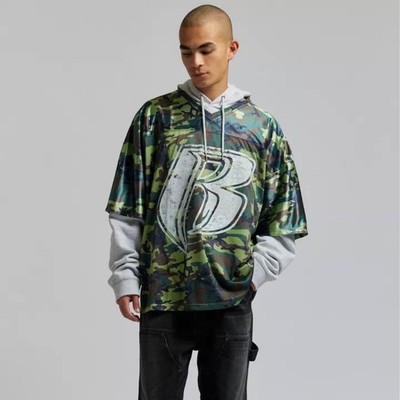 RUFF RYDERS Camo Mesh Jersey XL - Official DMX Collaboration | eBay