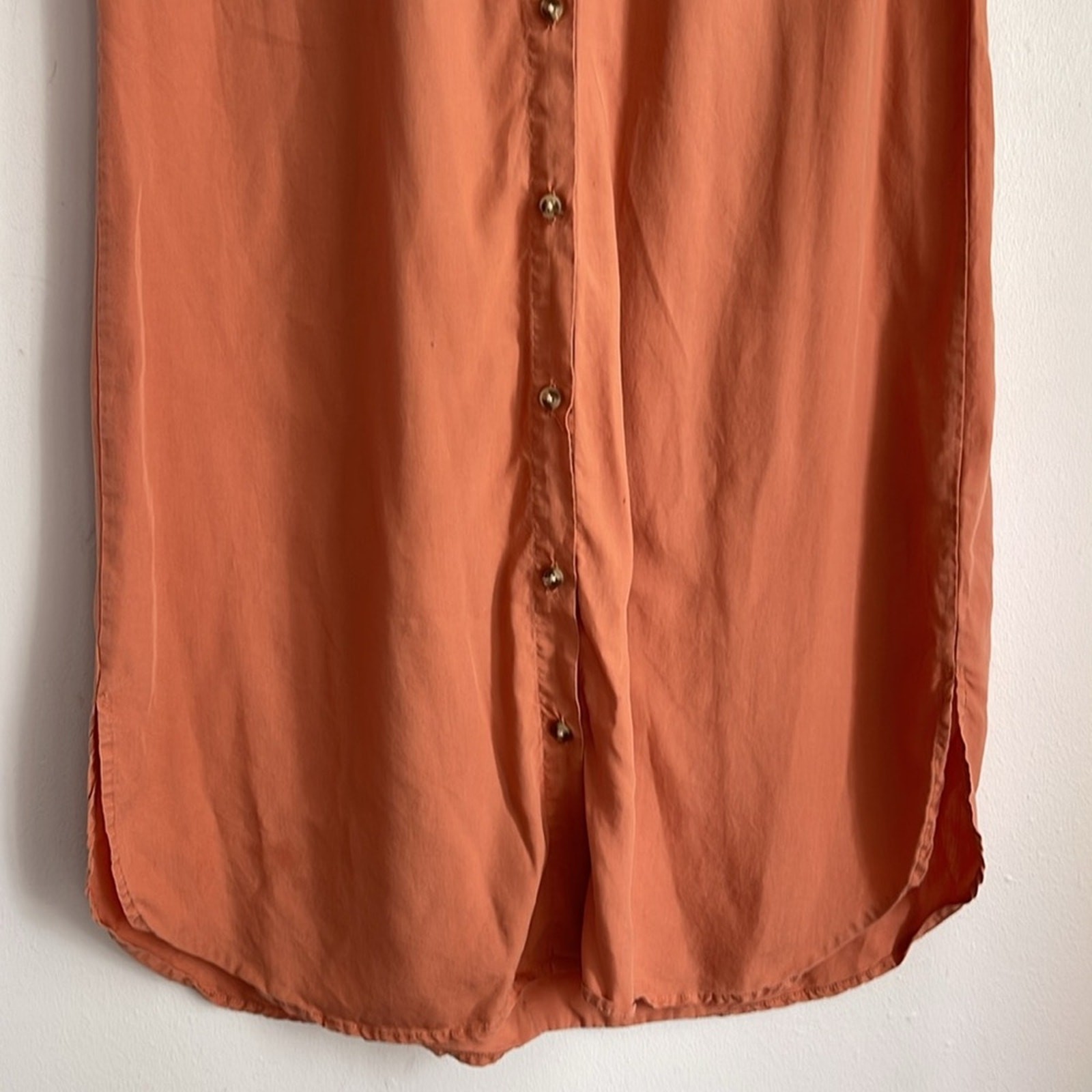 Thread + Supply short cuffed sleeve button down m… - image 5