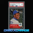 2022 Platinum Anniversary 450 Ken Griffey Jr.Toile Cream Black Ref /10 PSA 9