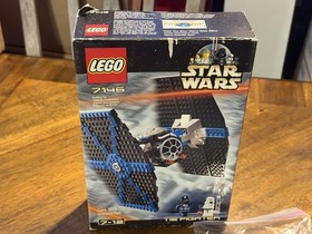 Vintage LEGO Star Wars: TIE Fighter (7146) COMPLETE with Minifigures Manual Box