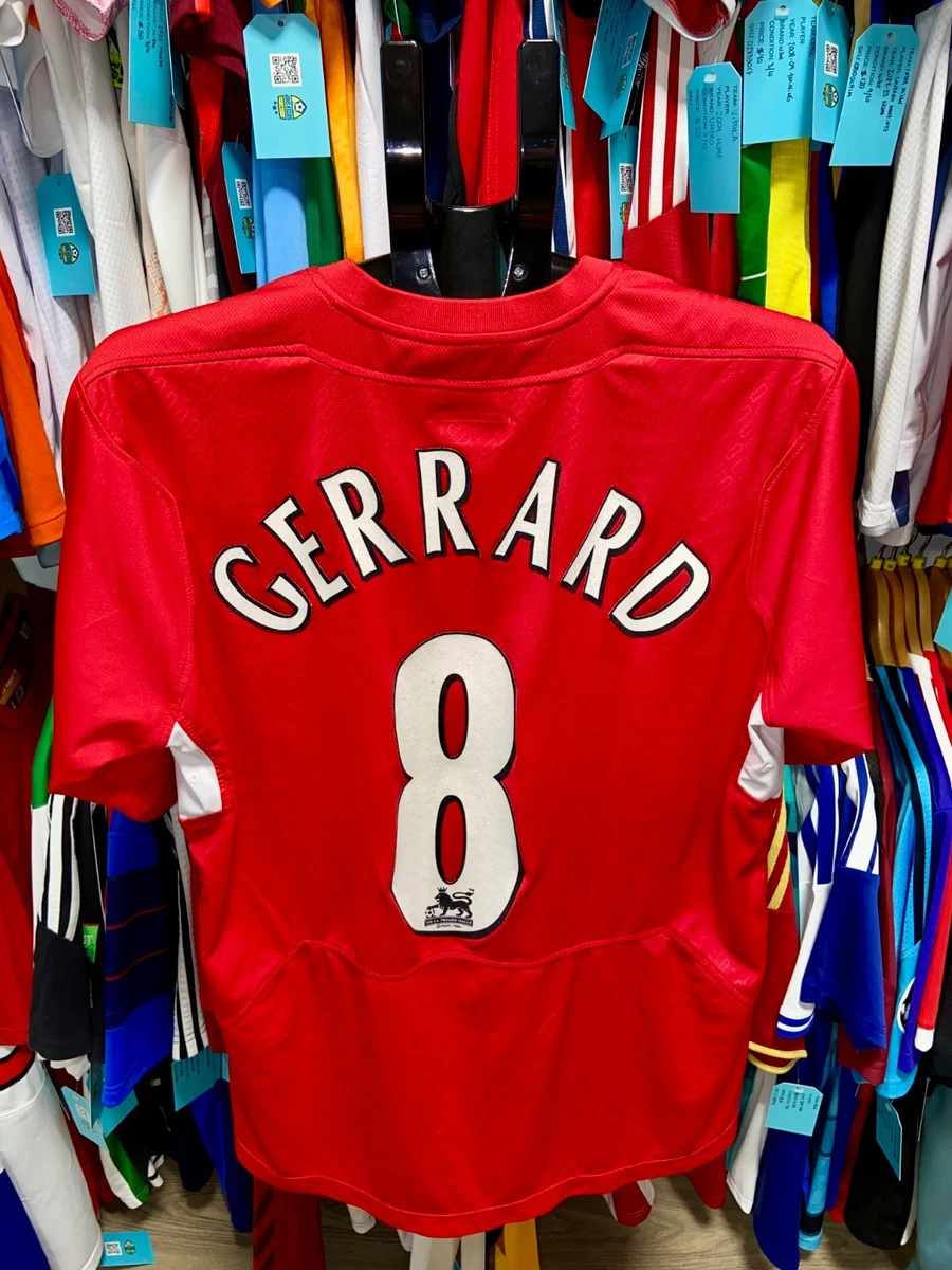 Steven Gerrard Liverpool International Club Soccer Fan Jerseys for