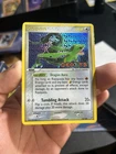 Pokémon Rayquaza EX Deoxys Card 22/107 Reverse Holo stamped LP/MP