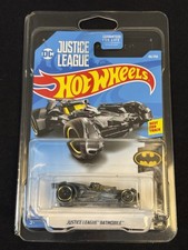 2019 HOT WHEELS JUSTICE LEAGUE BATMOBILE 66/250 HW BATMAN 5/5 DC W/ PROTECTOR