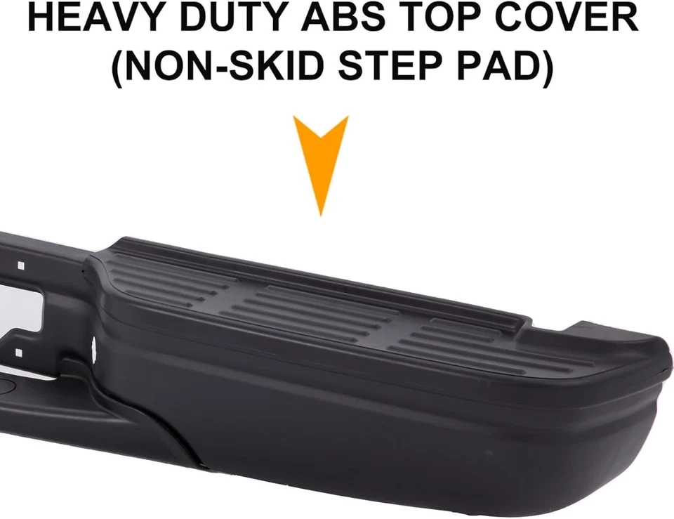 Conjunto de parachoques trasero de acero para Ford F250 F350 Super Duty 1999-2007 sin Foto 4 de 4