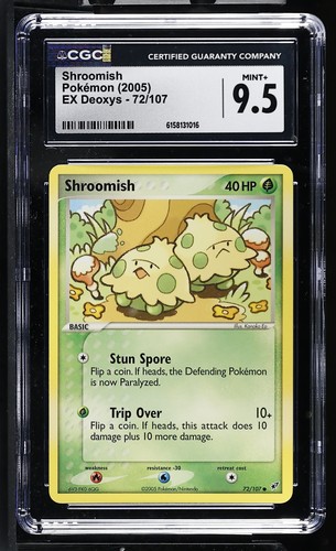 Shroomish graded CGC 9.5 for sale on eBay