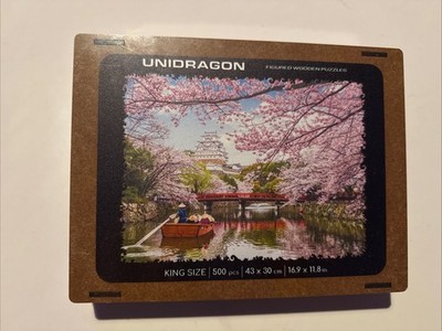 Unidragon Sakura L Holz-Puzzle 60 x 44 cm, 500 Teile, Neu, Ovp, In Folie
