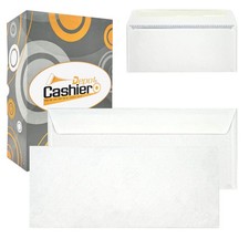 500 Cashier Depot No. 9 Security Business Envelopes, 3 7/8 x 8 7/8, Gum Flap,...
