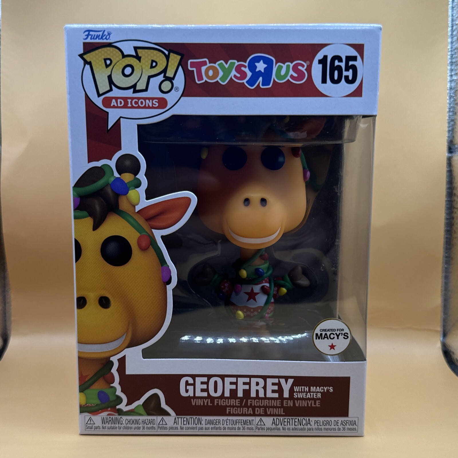 Sale Funko Pop! Vinyl: Ad Icons - Geoffrey W/ Macy'S Sweater - Macy'S #165
