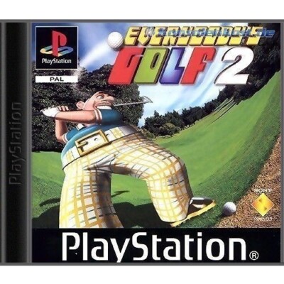 PS1 / Sony Playstation 1 - Everybodys Golf 2 mit OVP sehr guter Zustand