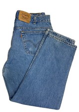 Vintage Levi s Orange Tab Men 38X30 Blue Denim Jeans 90s Relaxed Tapered