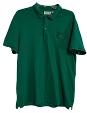 Lacoste Embroidery Collection Big Alligator Slim Fit Polo Shirt Sz XXL USA FR 7