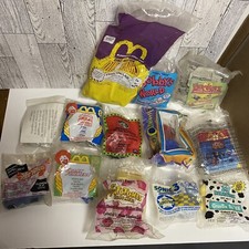 Vintage McDonald's Happy Meal Toys And Burger King Lot Of 13 From The 90  s