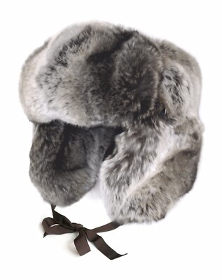 IMPOSTER Faux Fur Trapper Hat, Russian Hat, 100% Animal  display picture 2