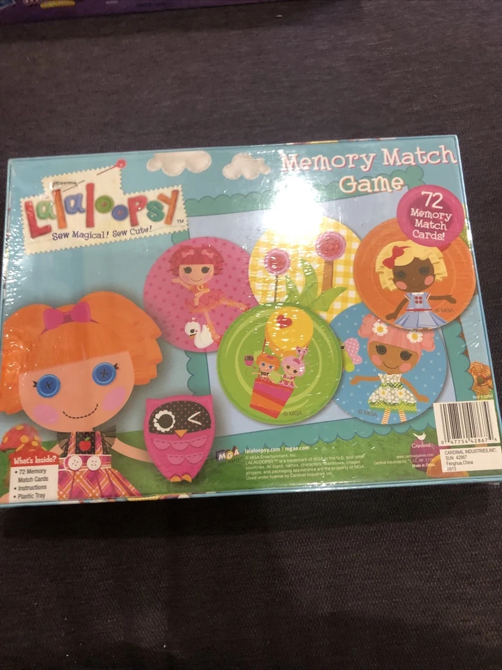 Lalaloopsy Memory Match Game **NEW* SEALED ** - Image 4 of 4