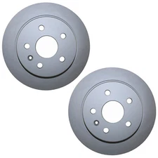 Bison Performance Pair 2 Rear Coated 292mm Brake Rotors for LaCrosse Malibu 9-5