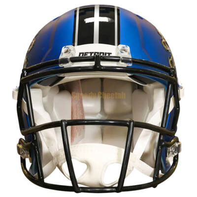Detroit Lions Blue Alternate 2 Riddell Speed Authentic Football Helmet |  eBay