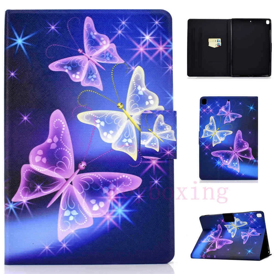 Animals Painted Flip Leather Case Cover For iPad 7th 6th 5th Generation Mini Air - Image 3 of 4