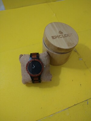 Epic loot  Men Full Wooden Watch with Wood Strap Handmade Luxury Bracelets