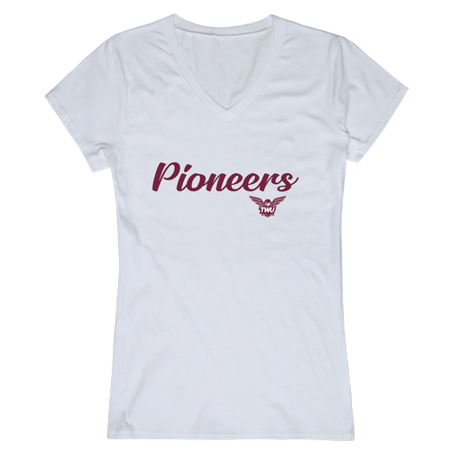 Texas Womans University NCAA Script Tee Womens T-Shirt