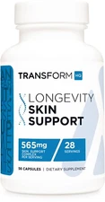 TransformHQ Longevity Skin Support (28 Servings) - 56 Capsules
