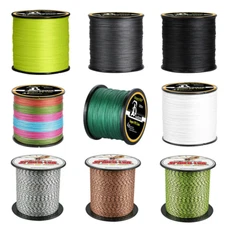 328/547/1093 Yards PE Sea Braided Fishing Line 4/8 Strands 12-100LB 300-1000M