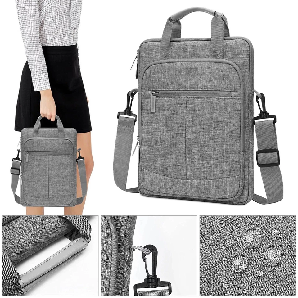 Bolso de hombro vertical para portátil MacBook Air/Pro, estuche para portátil de 13-13,3 pulgadas Foto 2 de 4