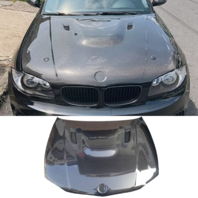 ＢＭＷ　E82  ボンネット For BMW E82 1M 135i 128i 2008-2013 Carbon Fiber Front Engine Hood