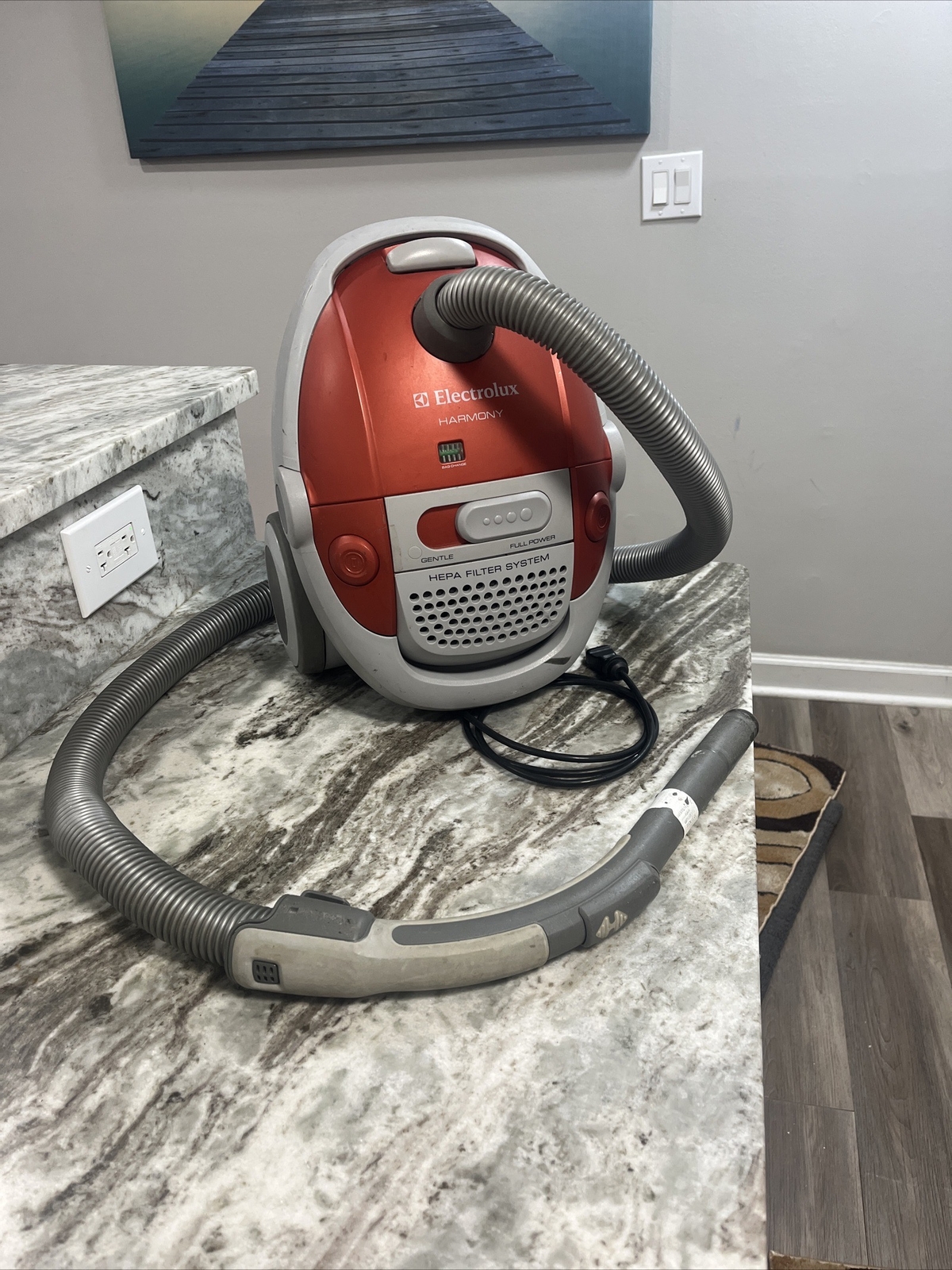 Electrolux EL6985 Harmony Canister Vacuum Cleaner Tested Works