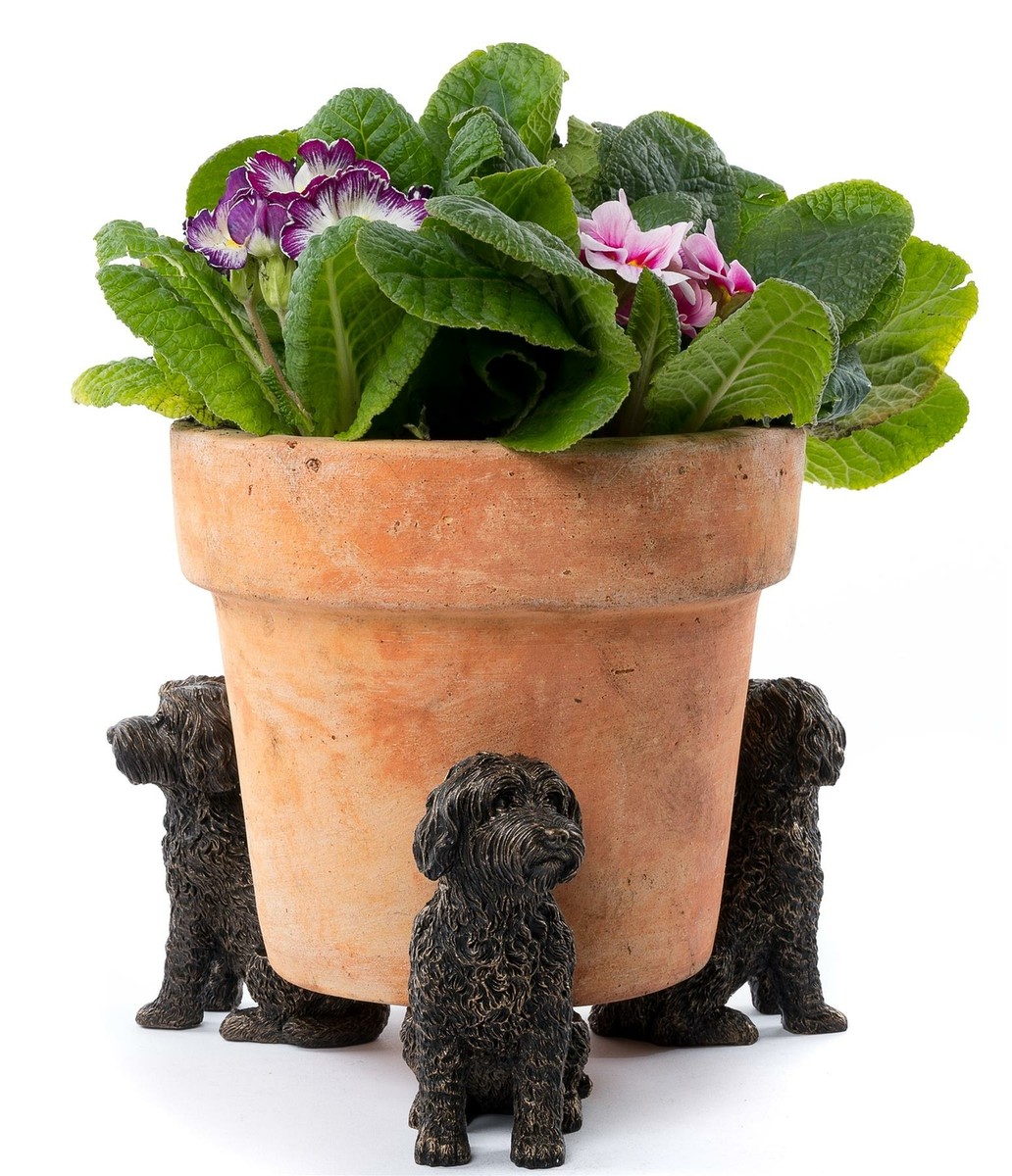 Potty Feet Cockapoo Figures Plant Pot Feet - Handmade Ornaments - 3pcs |  eBay