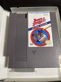 Bases Loaded II 2 Second Season Nintendo NES Cart + Bonus NICE!