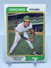 1974 Topps #516 Horacio Pina