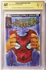 AMAZING SPIDER-MAN 238 SKETCH COVER-JOHN ROMITA, JR, SCOTT HANNA ART! FREE SHIP!
