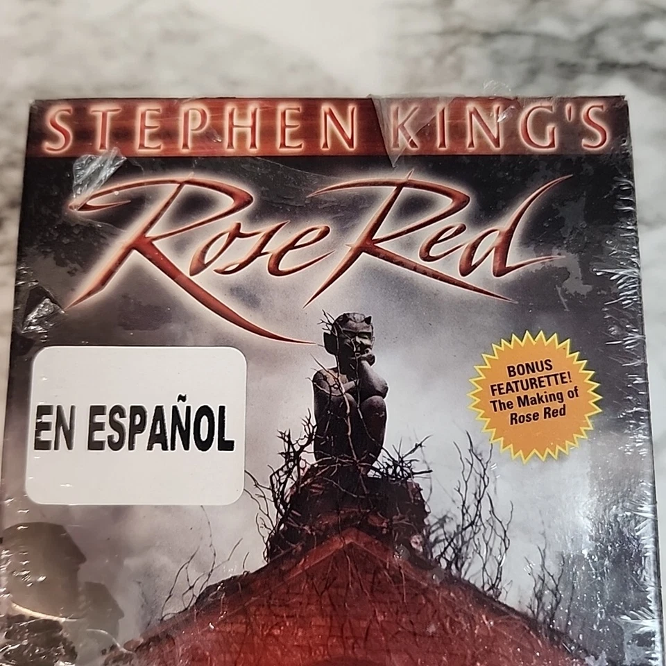 Stephen King's Rose Red 2 VHS Movie Set En Espanol Sealed With Bonus Featurette - Image 2 of 4