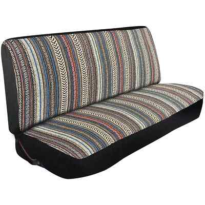 Car Saddle Blanket Bench Seat Cover Baja For Dodge Chevrolet Ford Truck Pickup