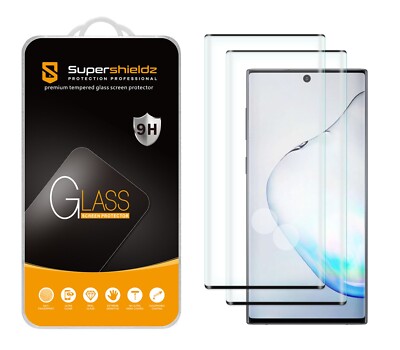 2X Full Cover Tempered Glass Screen Protector for Samsung Galaxy Note 10