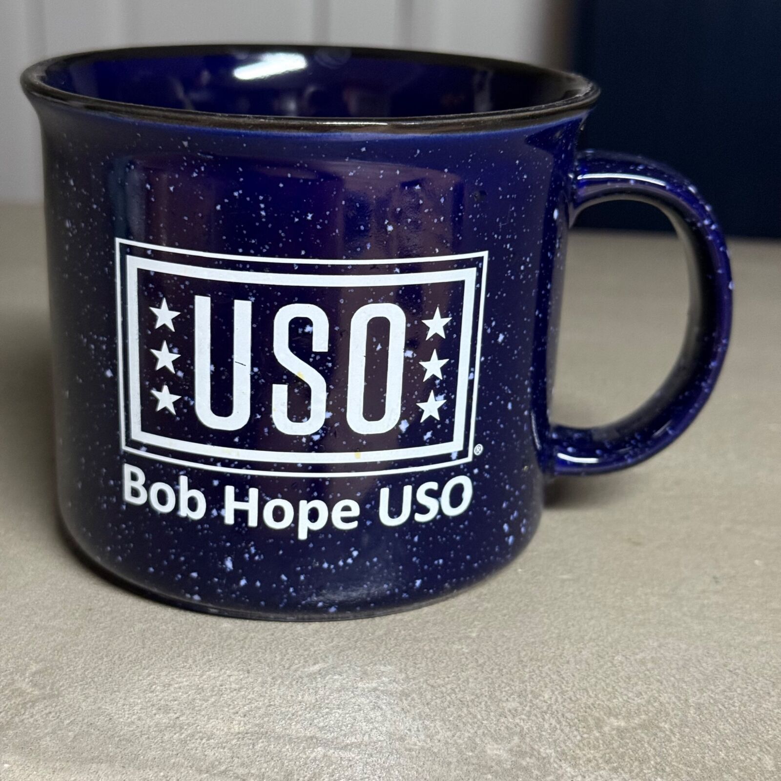 5 Best Small Business Insurance Companies In New York For 2024 9 Bob Hope Uso Navy Blue Speckled Ceramic Camp Mug