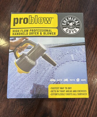 Chemical Guys EQP403 - ProBlow High Flow Pro Handheld Dryer & Blower (NEW)