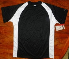 Baseball Shirt Black Worth Titan Men size Large New
