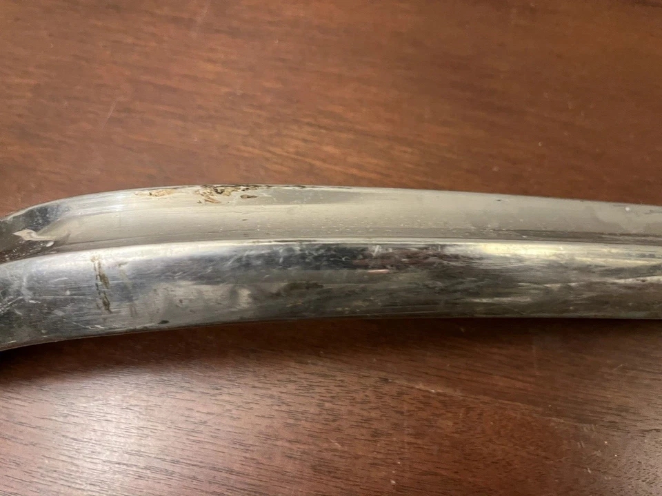 Ford 1951 sedán personalizado coche exterior cuarto panel trasero molduras de molduras curvas Foto 4 de 4