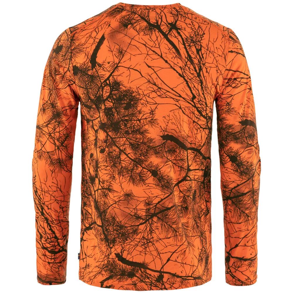 Orange camo hotsell long sleeve shirt