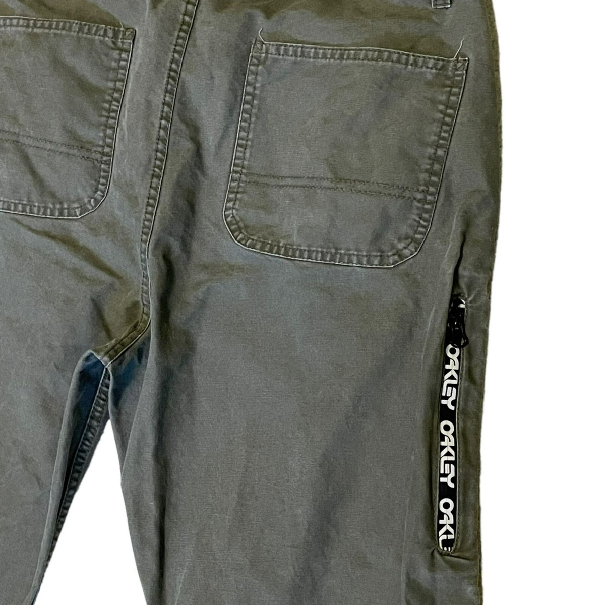 Oakley Icon Worker Pants Custom Fit Dark Brush Green Men's Size 32