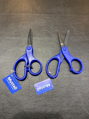 2 Pairs Mustad Braid Scissors Fishing, Camping, Tools, Accessories ~ New