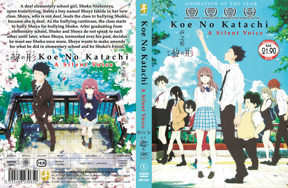 Shoya Ishida A Silent Voice Stream Reddit Review: Koe No Katachi
