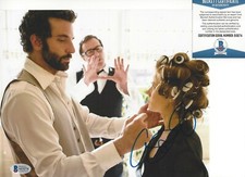 ACTRESS AMY ADAMS SIGNED AMERICAN HUSTLE 8x10 MOVIE PHOTO BECKETT BAS COA