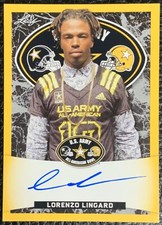 2018 Leaf Metal US Army All-American Lorenzo Lingard #7/10 Auto Gold