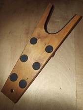 Natural Wood Boot Servant with 6 Anti Slip Wooden
