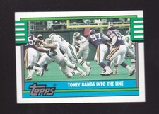 1990 Topps Team Leaders Anthony Toney #513 Philadelphia Eagles