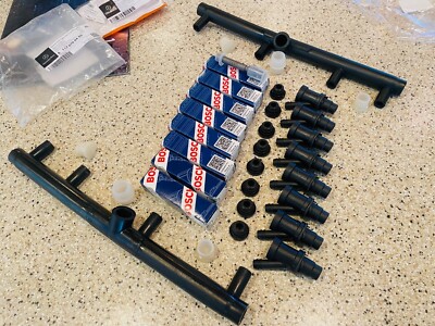 MERCEDES BENZ FUEL INJECTOR SET KIT W107 W126 560SL  560SEL 560SEC 420SEL