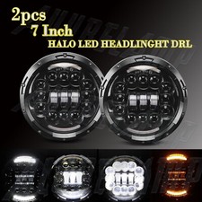 Pair Round 7inch Led Projector Headlight For Ford Ln7000 Ln8000 Ln9000 Trucks Pair Round 7inch Led Projector Headlight For Ford Ln7000 Ln8000 Ln9000 Trucks