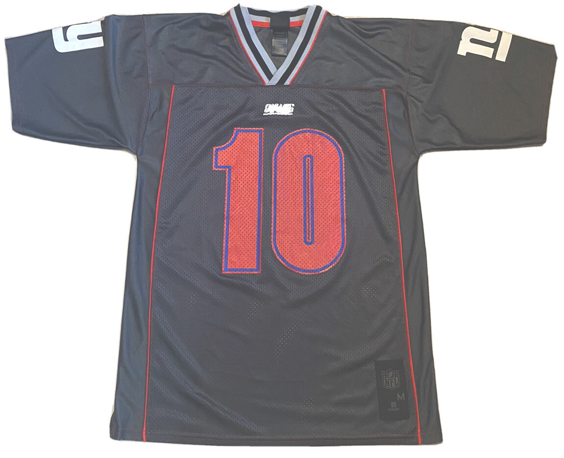 Eli Manning #10 New York Giants NFL Jersey Medium Steel Gray Team Apparel